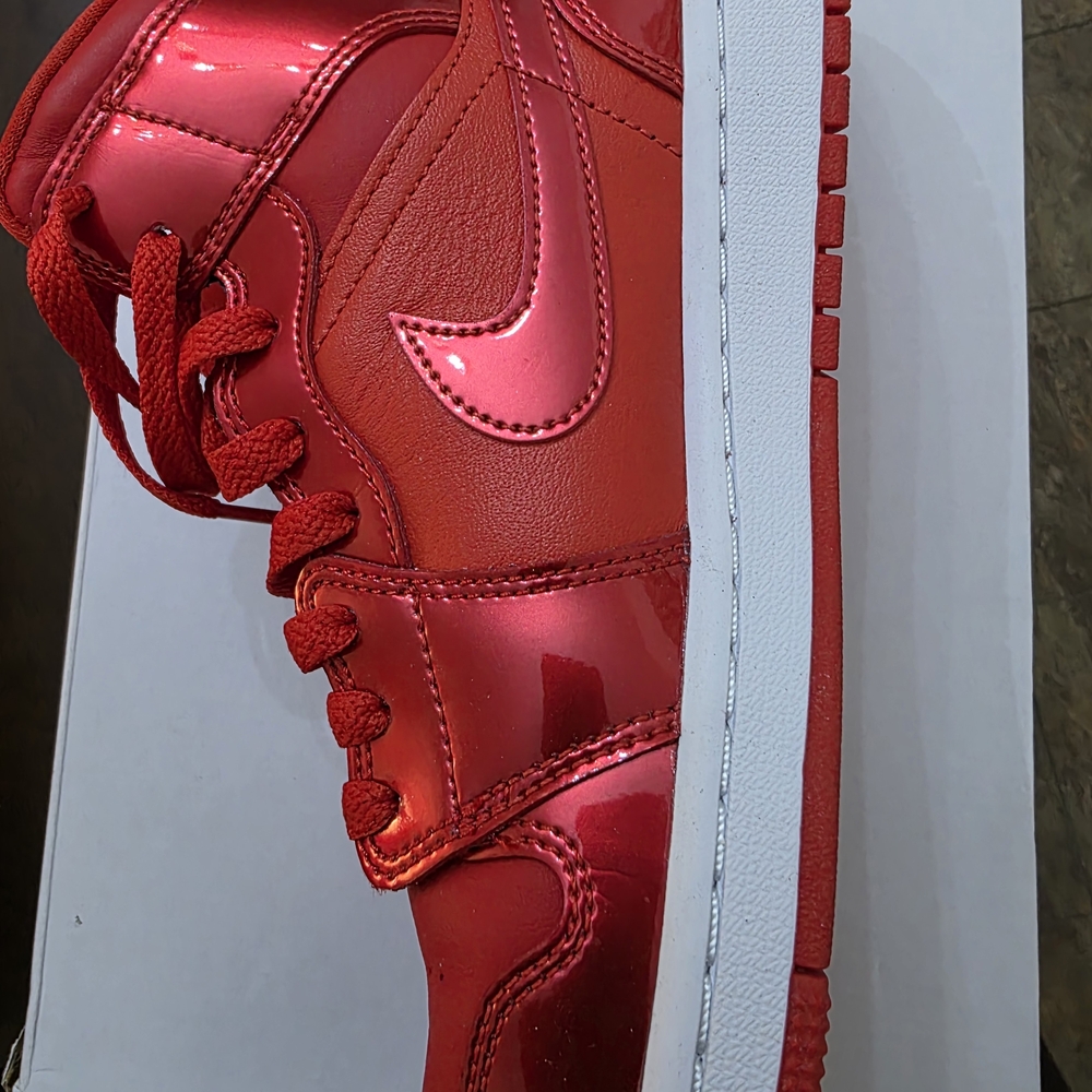Nike Red High-Top Sneakers